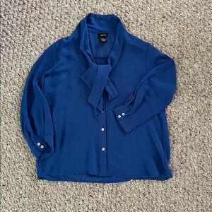 Rue21 Sheer Blue Top